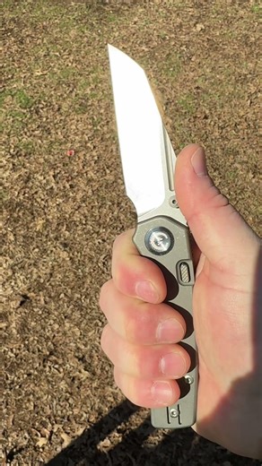 Absolute Banger. Asher Knives Spiro. Button actuated top liner lock. Need I say anything else. 🔥