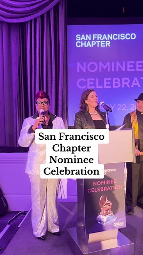 A magical evening at the San Francisco Chapter Nominee Celebration. We had a blast highlighting excellence. ✨ Don’t forget to tune into the 2024 #GRAMMYs on Sunday, Feb. 4th on @CBS. AND if you’d like to be there in person, enter our GRAMMYs ticket giveaway! 🎟🏆