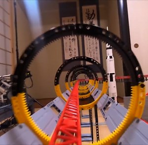 3.3M views · 5K shares | This amazing LEGO roller coaster is 68m/225ft long! by Akiyuki https://bit.ly/3i7kyUV | Beyond the Brick | Facebook