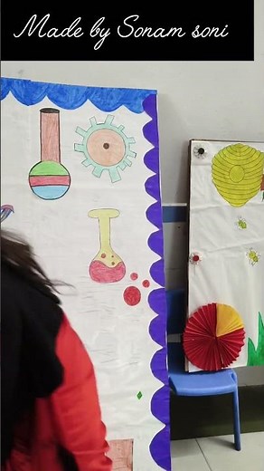science fair project and science exhibition board decoration ideas
