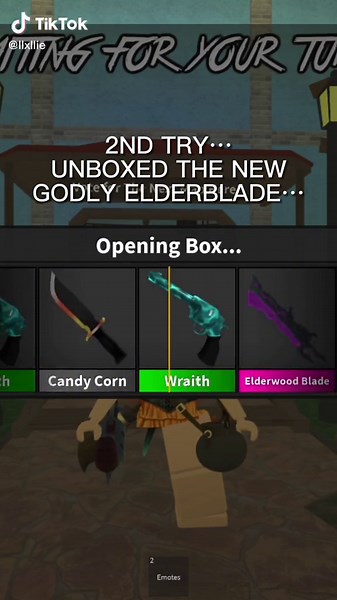 Unboxing the New Godly Elderwood Blade in MM2 - Tips and Tricks