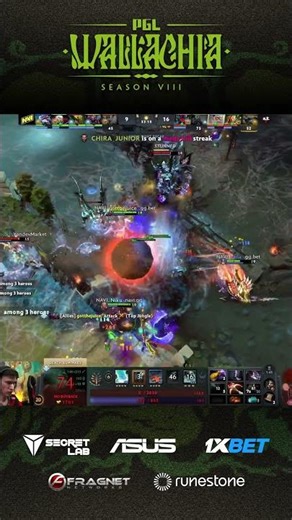 NAVI JUST FLIPPED THE FIGHT in their favor #pgl #wallachia #dota #dota2 #дота