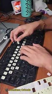 Glow-in-the-Dark Stickers for Keyboard.