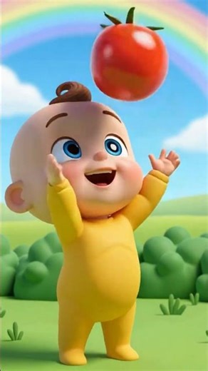 Vegetables Song for Kids 🥕🥦🍅 | Learn Vegetables Names | Nursery Rhymes & Kids Songs #shorts #cartoon