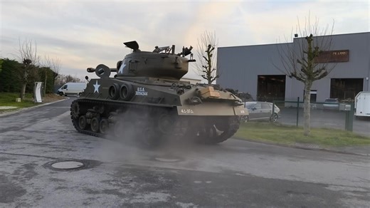 M4 A3 E8 Sherman in action… latest restoration from our workshop | Military Classic Vehicles