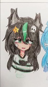 ‼️🤭 Collab ‪@Kirana_Official12‬ (ib ‪@Kareen-art‬ ) //#trend #art #lukisdi #artist