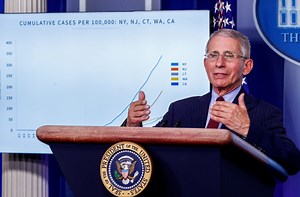 What Dr. Fauci wants you to know about face masks and staying home as virus spreads