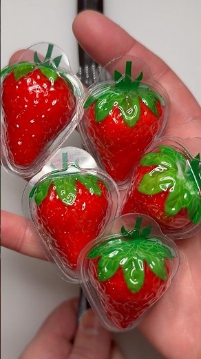 Strawberry Candy vs Garlic Press | ASMR No Talking