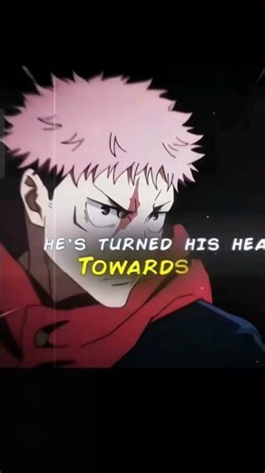 we can black flash number one user he is yuji