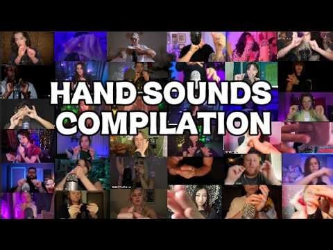 ASMR Best Hand Sounds Compilation 🖐️( 100% Tingles )