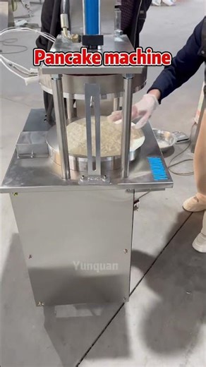 If you want to make this beautiful cake flower, use this pancake machine. #Pancake machine #pancake