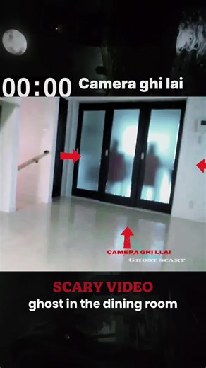 2 real ghosts #scary #cctv #ghost #camera