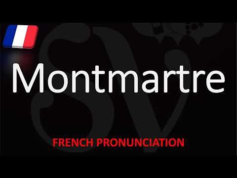 How to Pronounce Montmartre? French Pronunciation (Paris Native Speaker)