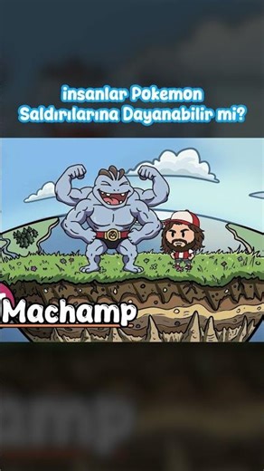 Can humans withstand a Machamp attack? #shorts