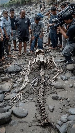 Strange Mermaid Skeleton Found on Remote Beach in the Philippines