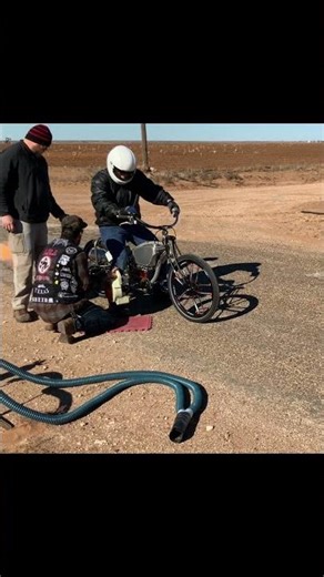 Pulsejet Ignition! This Bicycle Breathes FIRE! #Shorts