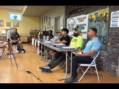 Strike Line Speak Out! Mauser Teamsters & QSL Operators 150