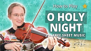 Learn to play O Holy Night on the violin with this gentle and beginner-friendly arrangement in D Major. 🎻✨ My tutorial keeps everything approachable so you can focus on the beautiful melody while building confidence with tone, bow control, and phrasing. 🎼 O Holy Night Free Sheet Music (Beginner Violin): https://violinspiration.com/sheet-music/how-to-play-o-holy-night-by-adolphe-adam-violin-sheet-music-beginner/ 🎵 Free D Major Scale Warmup: https://violinspiration.com/violin-d-major-scale/ 🎹 