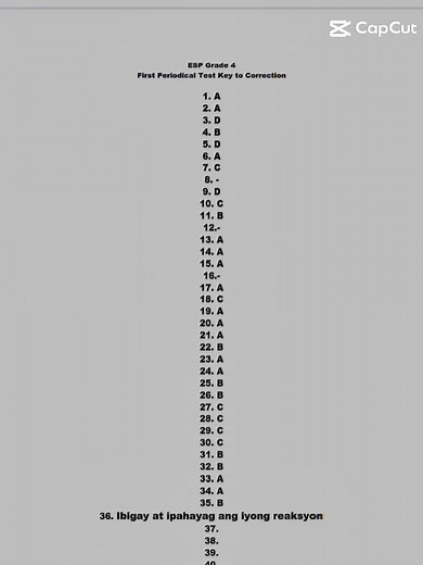 Grade 4 Exam Answer Key: Essential Exam Tips and Answer Keys