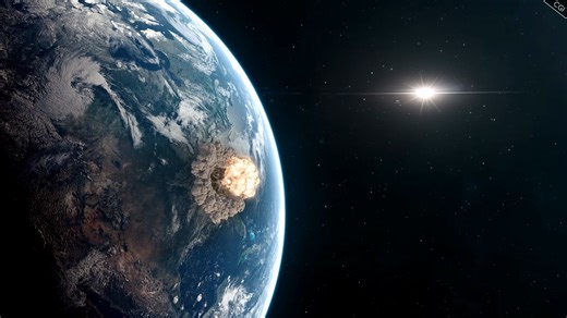 Watch what happens when a 600kg antimatter meteor hits Earth - "5,000x stronger than a nuke"