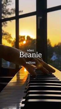 Beanie Waltz 🎶💆‍♂️ #piano #music #beanie #waltz #sunset #calm