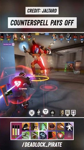 Counterspell pays off on Drifter 😮 #deadlock #deadlockclips