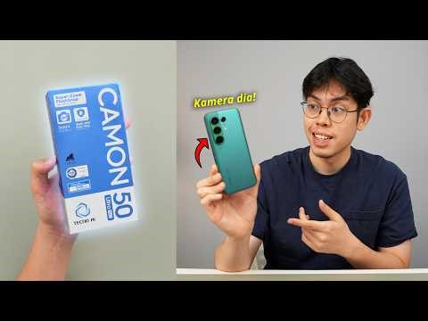 Best ke fon jenama TECNO? - Unboxing TECNO Camon 50 Ultra 5G