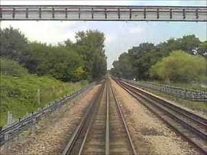London Underground Central Line Drivers Eye View: Debden - Epping
