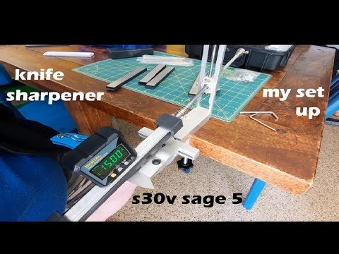 My Knife sharpener Spyderco SAGE 5 Light