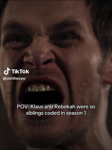 Klaus and Rebekah: The Sibling Bond in The Originals | TikTok