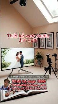 Thiết kế web studio ảnh cưới