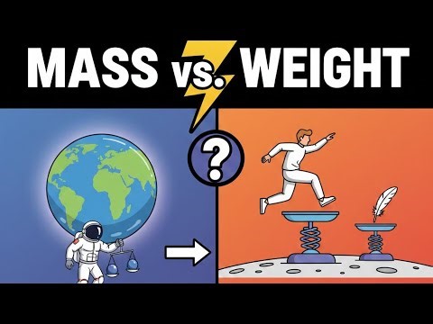 Difference Between Mass and Weight | Easy Science Explanation for Everyone | Science-Taste