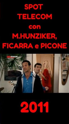 ❌ TELECOM commercial with M. HUNZIKER, FICARRA and PICONE - 2011