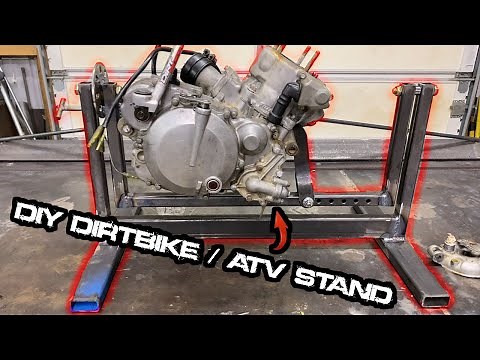 DIY DIRTBIKE / ATV MOTOR STAND *ONLY $40*