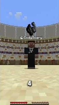 Minecraft, but we are Gladiators! 😂 #minecraft #minecraftshorts #shorts