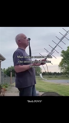 DISCLAIMER these are not the same 2 people talking sadly, but its a cool perspective. #space5j2 #astronomy #nasa #fyp #spacetok