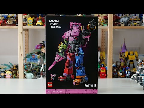LEGO Fortnite 77078 Mecha Team Leader Speed Build