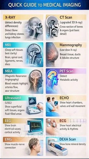 🏨Quick Guide to Medical Imaging 🏥🚑🖥⌨️✨️💿💻