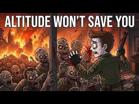 Why Skyscrapers Have a 0% Survival Rate: Zombie Outbreak Simulation