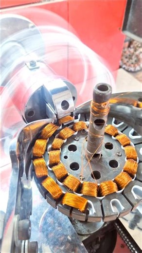 #video CNC Winding Machine ceiling fan winding Live ! #shorts #viral #trending #viralvideo #diy #fan