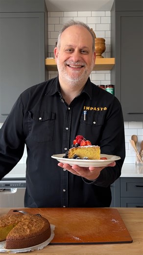 Gâteau au citron et à l'huile d'olive 🍋 Lemon olive oil cake Recette / Recipe 👉 stefanofaita.com | Stefano Faita