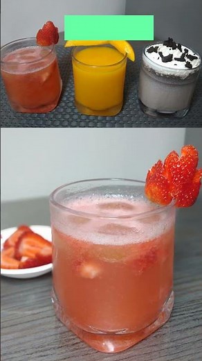 MUST make this summer | Strawberry Sparkling Water