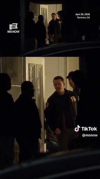 WATCH: The FBI and Secret Service search a California home believed to be associated with the suspected attacker at the White House Correspondents' dinner. The suspect, identified as Cole Allen from Torrance, Ca, allegedly charged a security checkpoint with multiple weapons before being taken into custody by law enforcement. #news