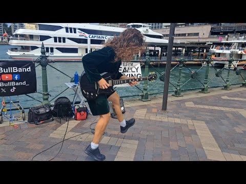 AC/DC - Wild Reputation Live by Angus Young Street Performer! | No Bull