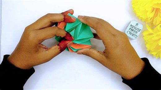 🌟 How to Create Stunning Paper Origami Fireworks ✨ | A Step-by-Step Tutorial 🎆 Part 20 | Easy Colors Paper