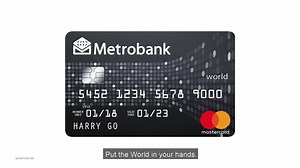 Transform your travel experience. Discover premium privileges with the Mastercard Airport Experiences mobile app provided by LoungeKey. Chill in any of 1000+ lounges worldwide, grab a great meal and take a bite out of the check, enjoy savings at participating retailers, and spoil yourself a little and give yourself a break. Download the app now for iOS at http://bit.ly/MastercardAirportExperiences or for Android at http://bit.ly/AndroidMastercardAirportExperiences. | Metrobank Card