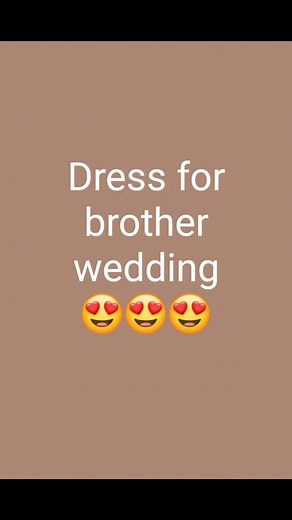 brothers wedding dress design #wedding 👗#pageforyou | Women Fashion Ideas