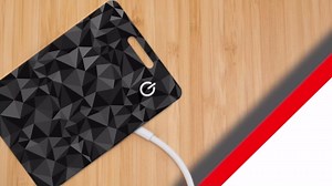 Wallet Tracker Card for Apple Find My (iOS Only), Ultra-Thin Bluetooth Tracker Smart Card Wallet Finder, IP68 Waterproof Slim Item Locator for Wallets, Keys, Passport & Luggage Tags (Diamond Black)