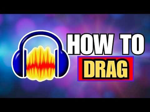 Audacity 3.7.7: How To Drag Track In 30 Seconds | SUPER EASY!