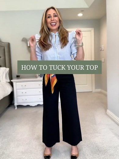 Ever get stuck on the perfect tuck? Here’s the little trick I use to get the right ‘tuck ratio’!